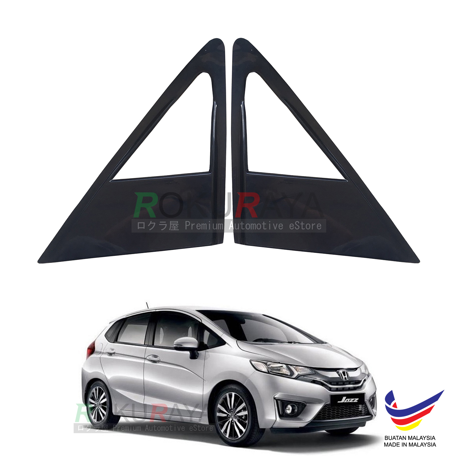 Honda Jazz (3rd Gen) 2013 Aerodynamic Front Triangle Side 